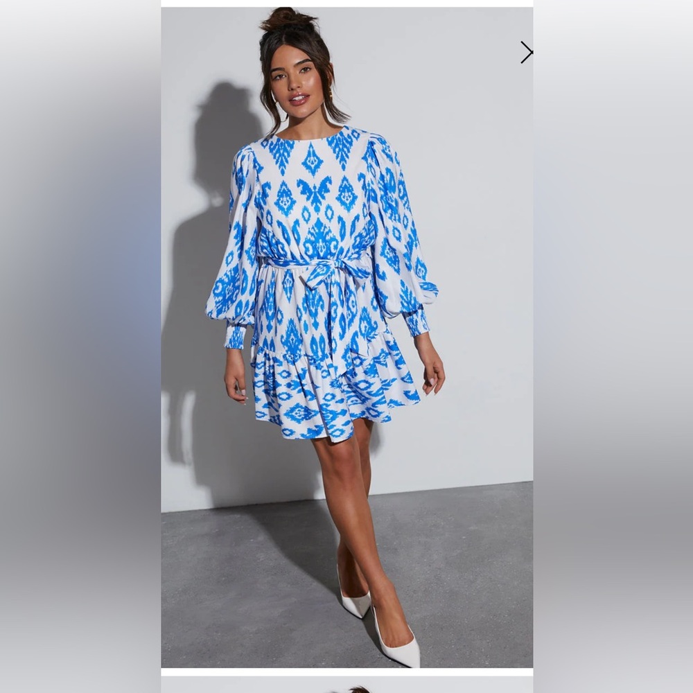 Vici | Women’s long sleeve mini dress